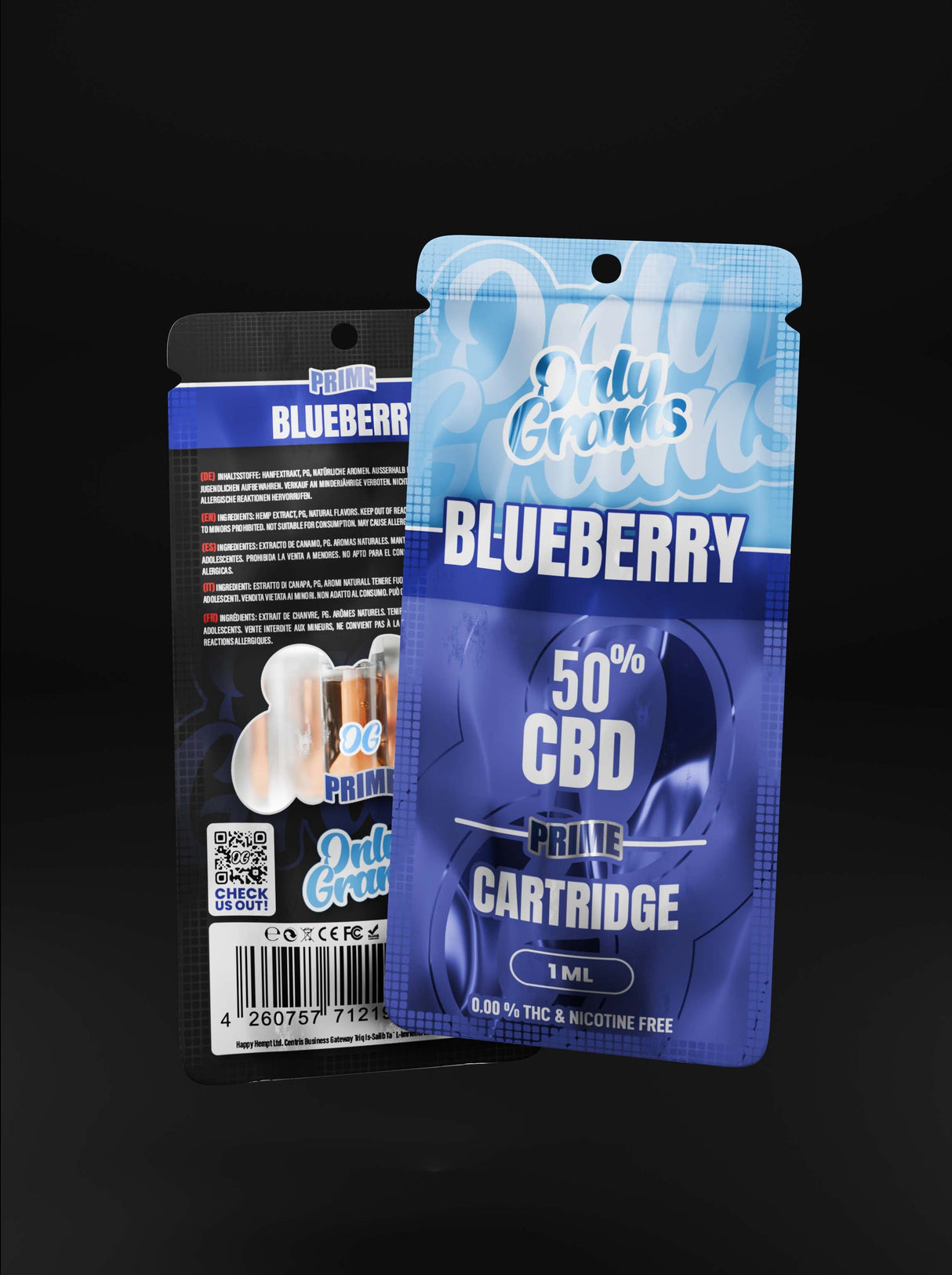 Blueberry CBD Kartusche