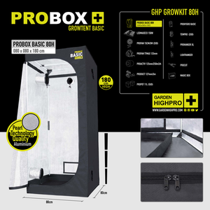 Growbox Komplettset 80x80