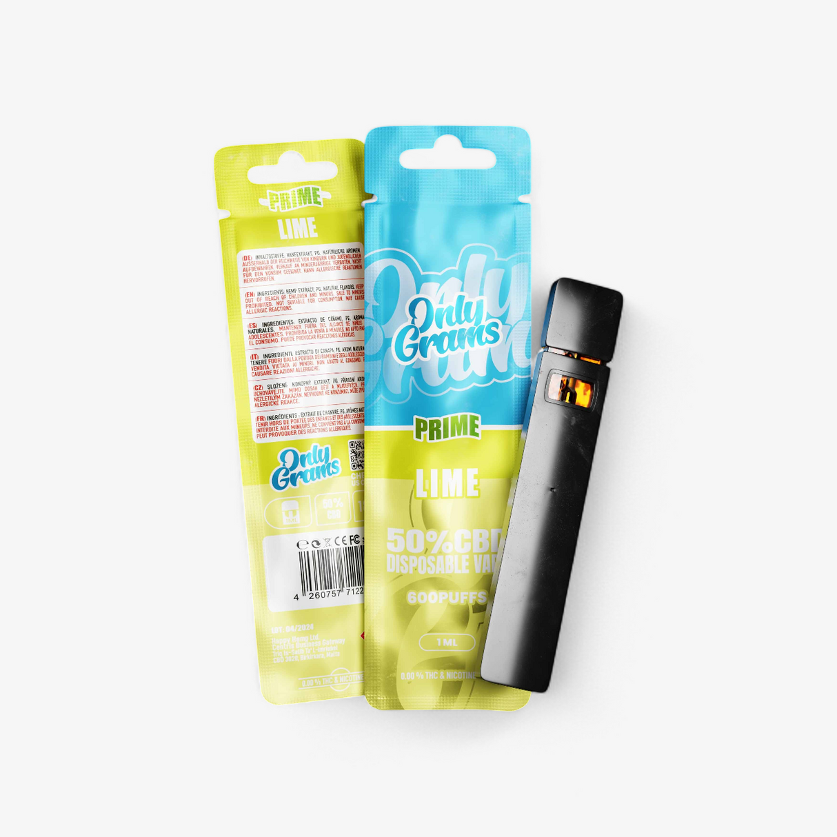 Lime CBD Einweg Vape