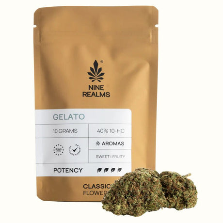 GELATO x 10 - HC 40% Blüten 10G - Hanfify