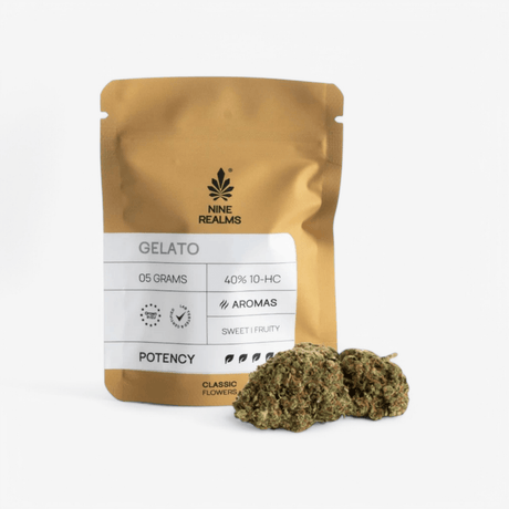 GELATO x 10 - HC 40% Blüten 3G - Hanfify