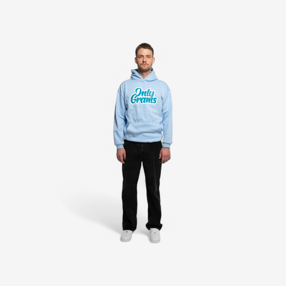 OnlyGrams Hoodie Baby Blau