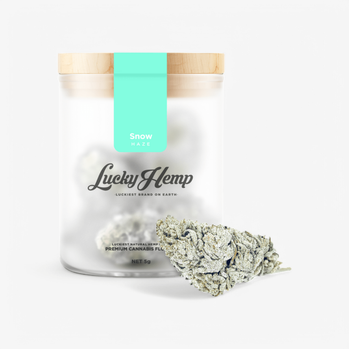 Snow Haze® 50% CBD Glas Blüten 3g - Hanfify